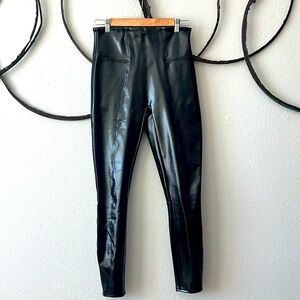 Spanx faux leather leggings